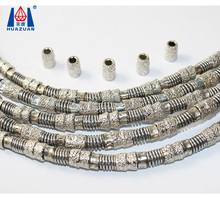 High  Cutting Efficiency Diamond Electroplated Vacuum Brazed Wire Saw